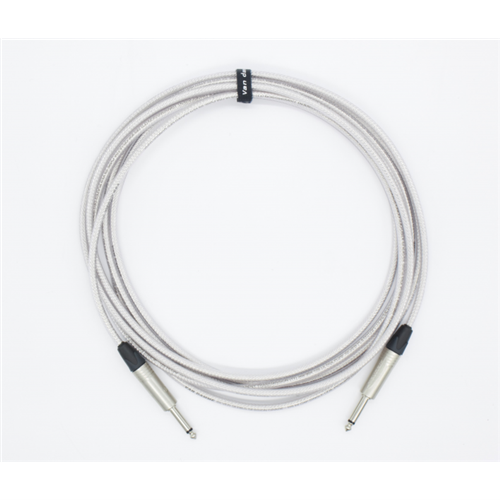 3m Silver Series Flat-Cap 90 pF guitar cable with Neutrik connectors